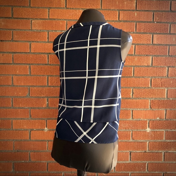 Zara Sleeveless Plaid top - Picture 5 of 14